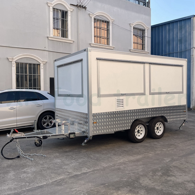 2024 Dougnut Food Truck Trailer Mobile Restaurant Restaurant Equipment Fiberglass Restaurant Suppliers Second Hand Milk Machines