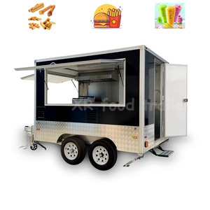 9ft used mobile kitchen hot dog coffee foodtruck hotdog cart kiosk trailers stand fully equipped restaurant for sale by owner