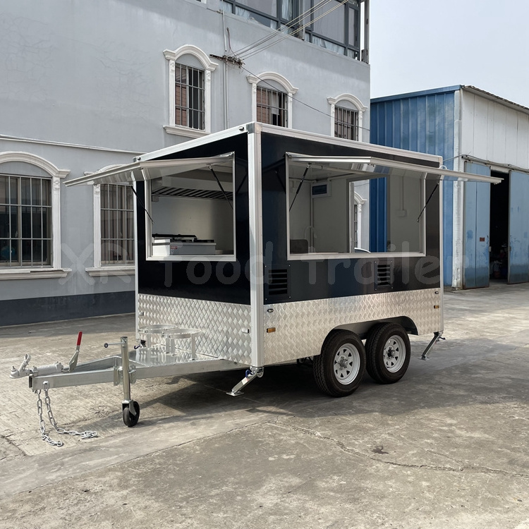 Mobile Fast Food Truck Trailer Second Hand Gyros Street Cofferestaurant 10ft Withrestaurantn for Sale Street Mobile Restaurant