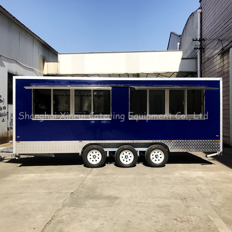 2019 Hot Sale Big Space Fast Food Trailer Mobile Box Restaurante Other Hotel & Restaurant Supplies Mobile Fruit Stand