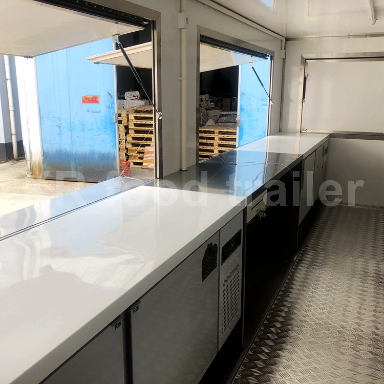 waffle foodtruck trailer canteen truck food truck mobile