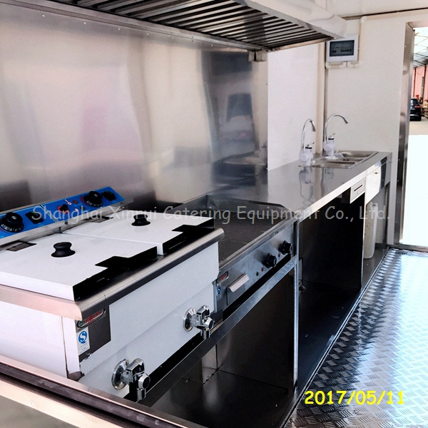 Cotton Candy Carts Square Prefab Restaurant Hood for Sale Engineers Available to Service Machinery Overseas Mobile Restaurant