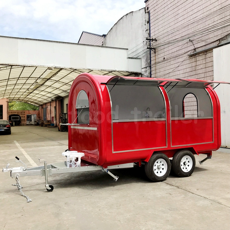 mobile kitchen hotdog bbq food trailers cart fully manufacturers in the philippines for sale - Perfect for Your Business