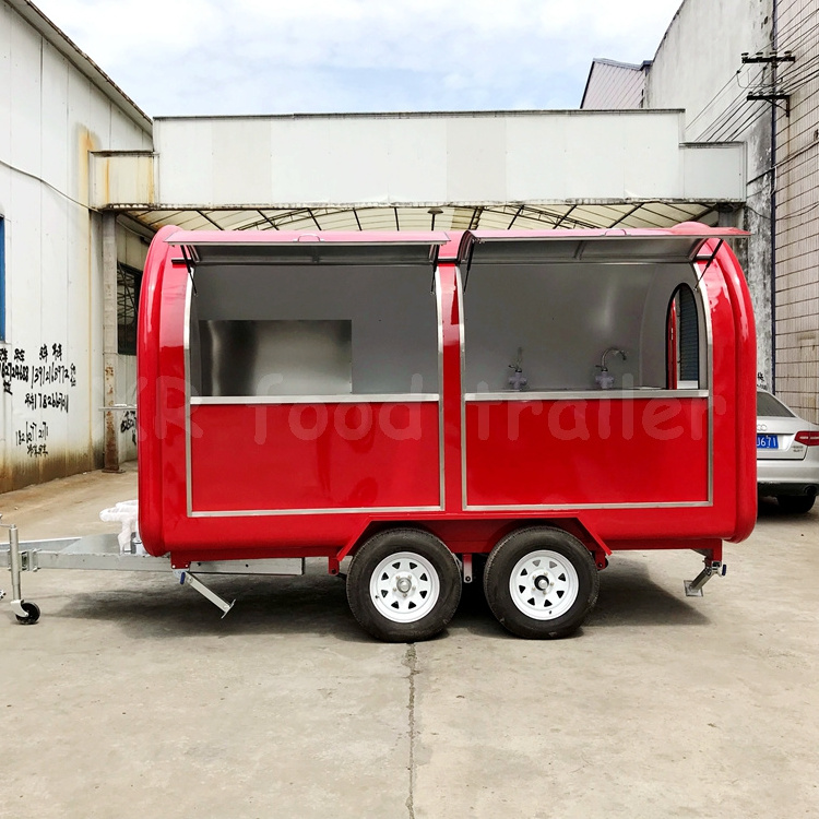 mobile kitchen hotdog bbq food trailers cart fully manufacturers in the philippines for sale - Perfect for Your Business