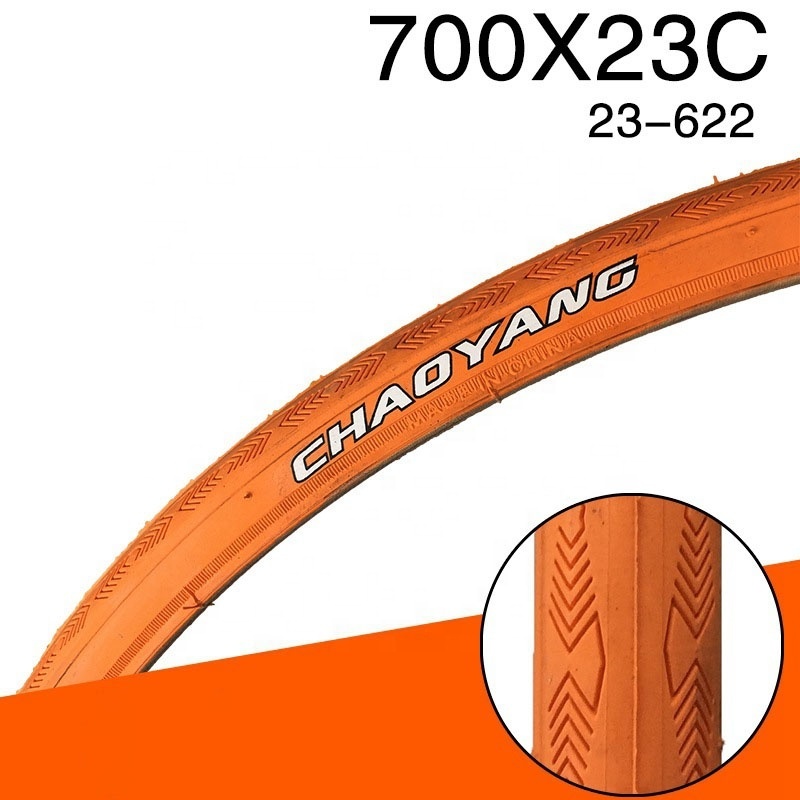 700C colored road bike tires solid rubber bicycle tire