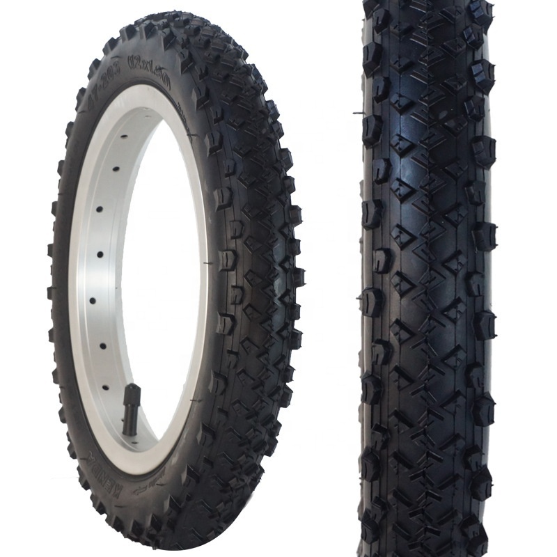 Racing Cross Mountain Bike Tyre Stab-resistant Durable Easy to Install and Remove 12*2.125 Bicycle Outer Tire