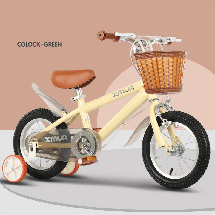 Ex-factory price cheap 12 inch Baby bike With training wheels pour tout-petit toddler bicycle push bike for kids