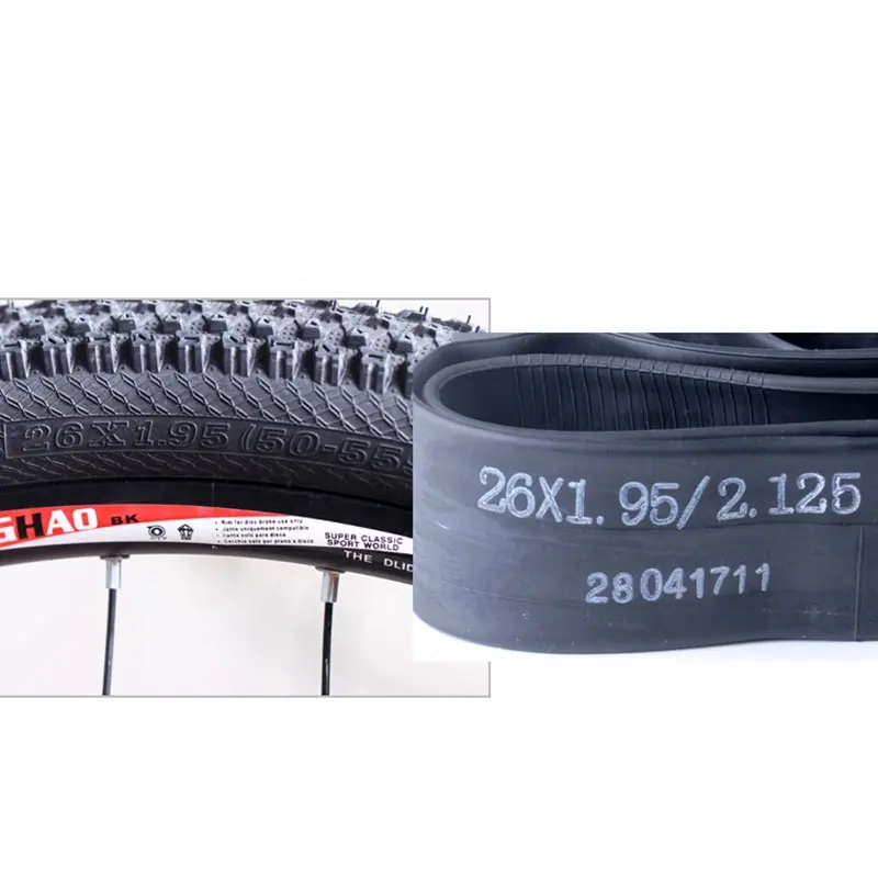 Bicycle inner tube road bicycle butyl rubber nozzle pneumatic tire 700C Meizuifuzi bicycle tire