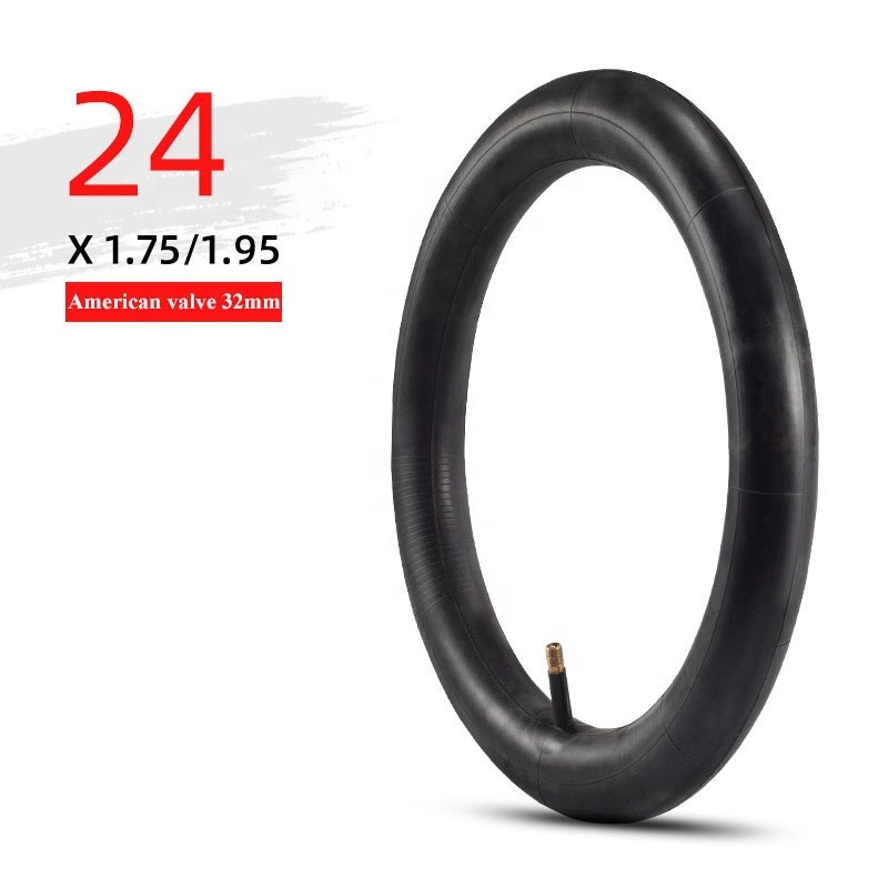 Bicycle Thickened Inner Tube Bike Tyres Explosion Proof Tube for Bicycle Tire 20/22/24/26''