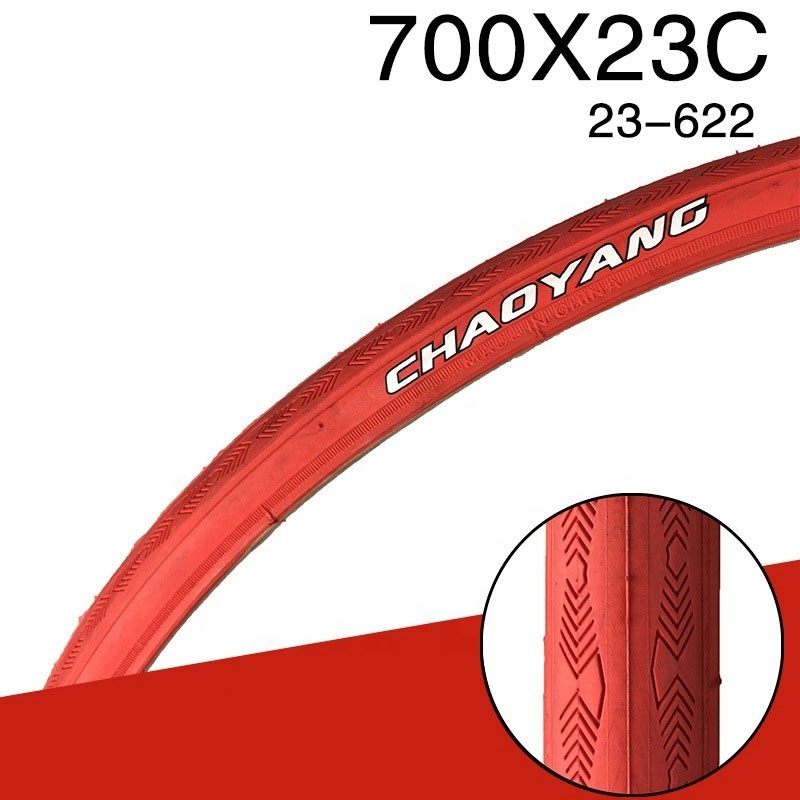 700C colored road bike tires solid rubber bicycle tire