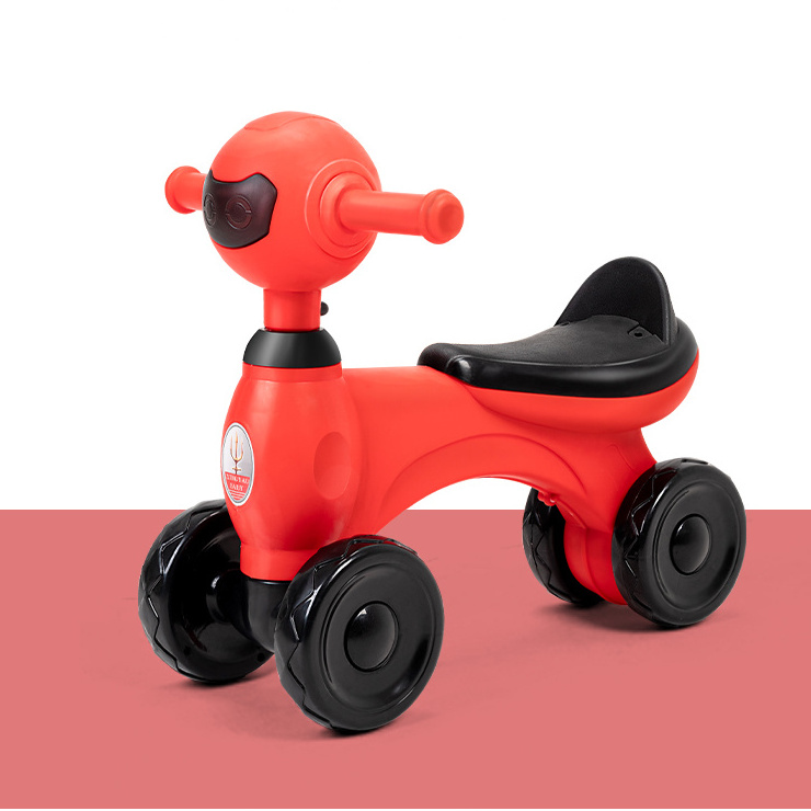 Manufacturer wholesale portable scooter 4 wheels adult scooter ride on animal plush scooter