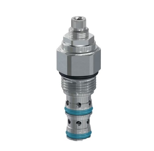 Parker pilot operated acting reducing relieving valves regulated pressure PRH101S50 Threaded cartridge hydraulic