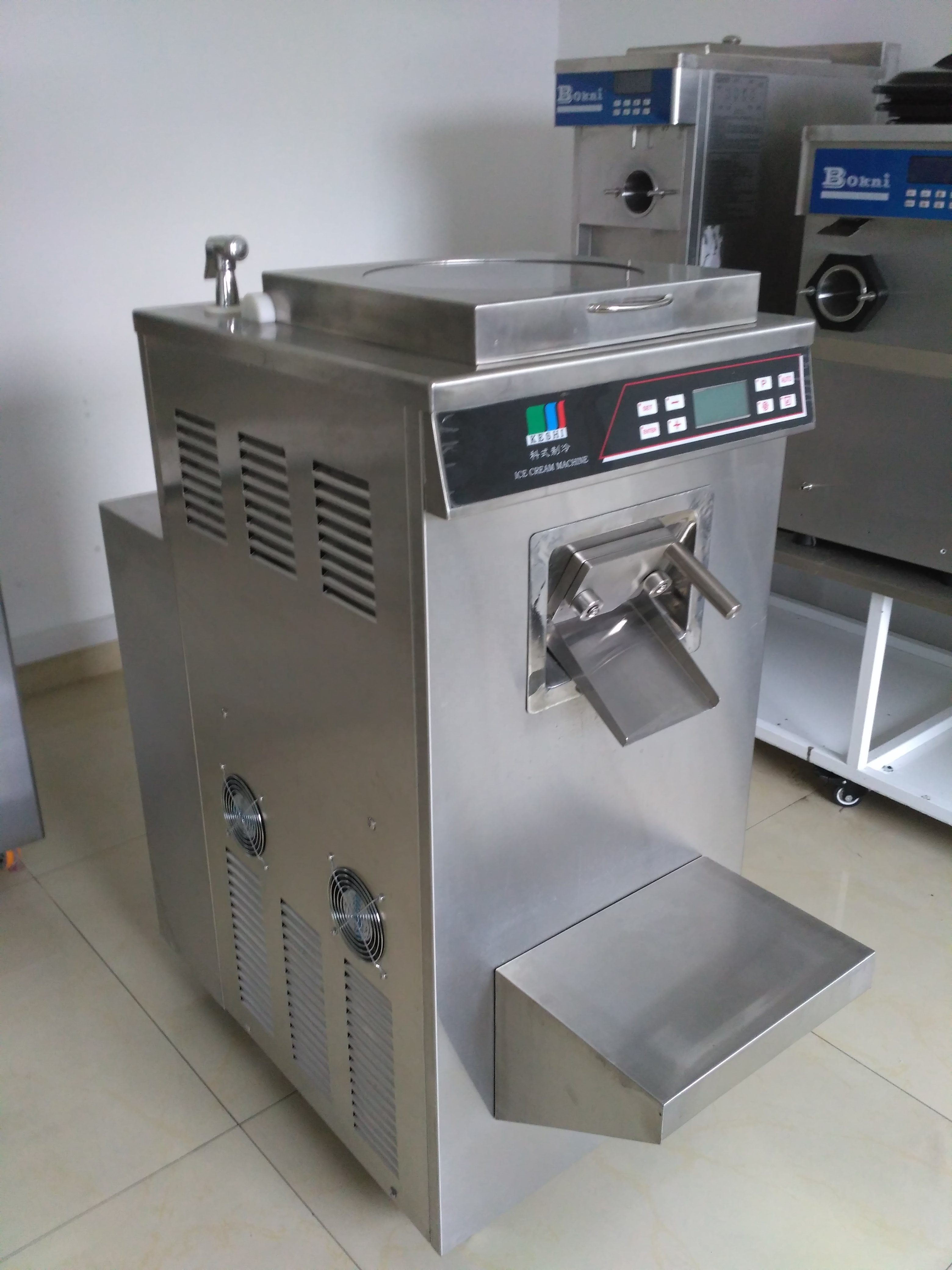 Batch Freezer Gelato Machine Hard Ice Cream Machine Commercial Used