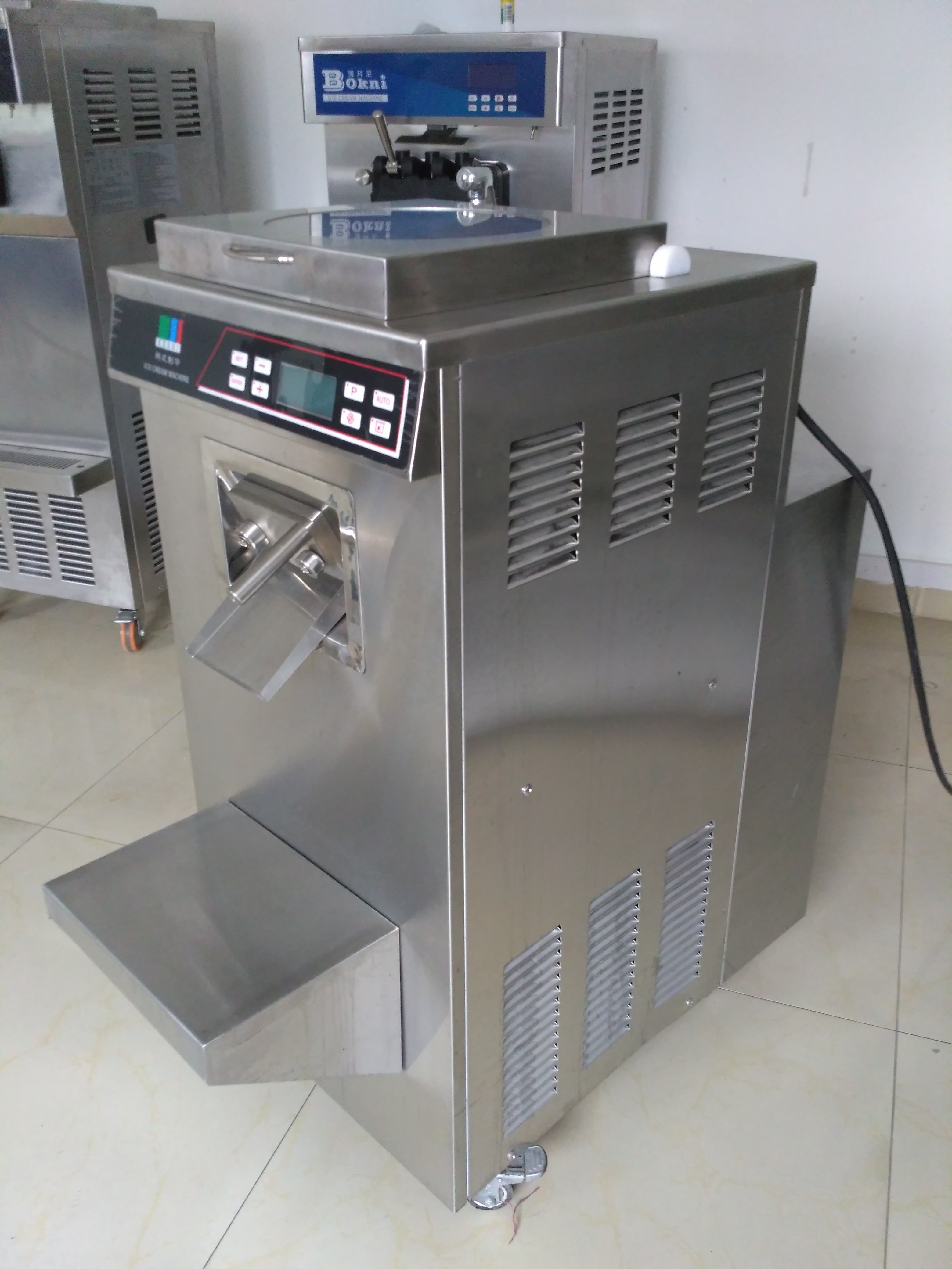 Batch Freezer Gelato Machine Hard Ice Cream Machine Commercial Used