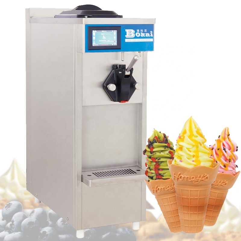 3 Flavors Commercial Soft Ice Cream Machine Frozen Yogurt Machine