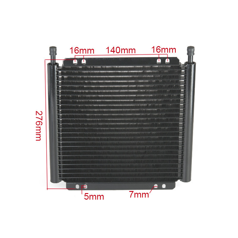 25 Row All Aluminum Universal Engine Transmission Oil Cooler,customized oil cooler TOC 676 677 678 679