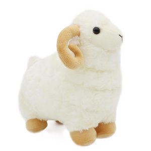 Free sample 10 ' 'Wholesale Super Soft Standing Lamb Toy Plush Stuffed Animal Sheep Goat Toy