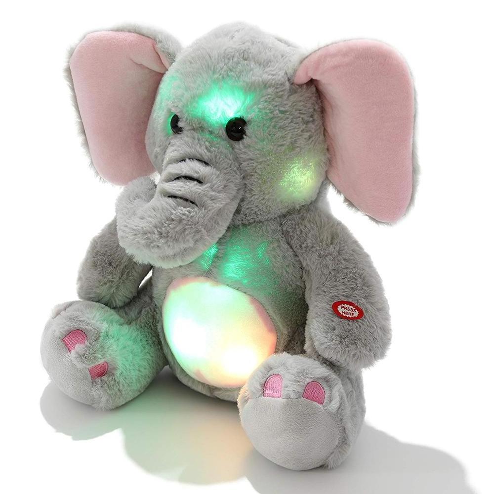 Creative Animal LED Night Light Plush Toys Glow in the Dark Stars