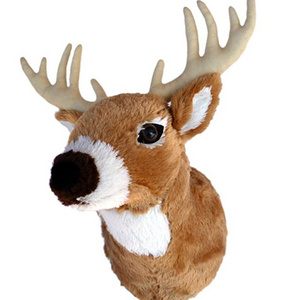 2020 Home wall decor stuffed plush animal head