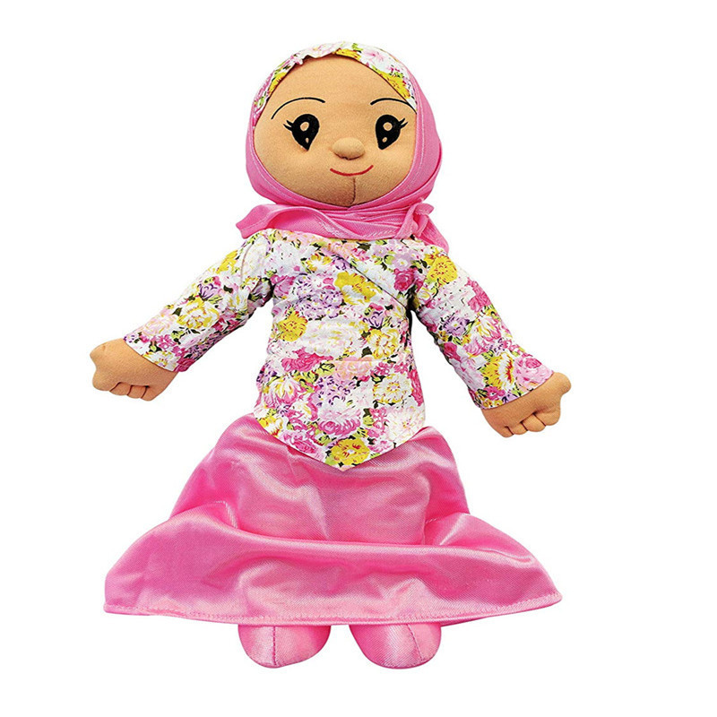 China wholesale and customized stuffed plush lovely doll islamic toys