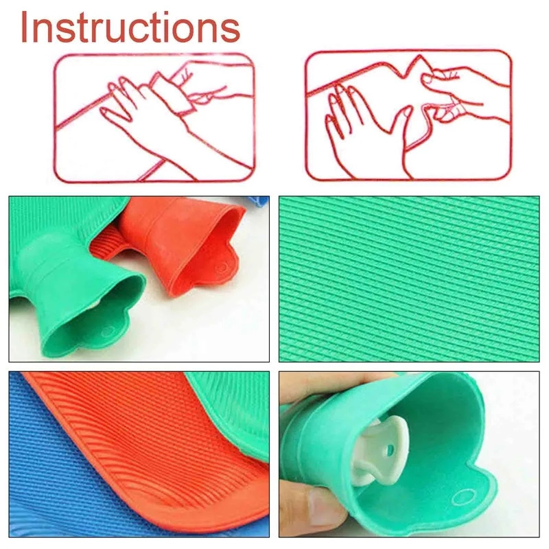 Hot Selling Wholesale Hot Water Bag Hot Heat Pack Warm Natural Rubber Hot Water Bottles With Cover