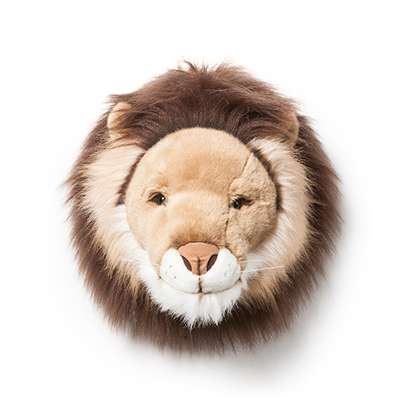 2020 Home wall decor stuffed plush animal head