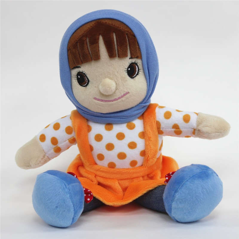 China wholesale and customized stuffed plush lovely doll islamic toys