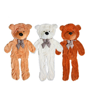 140cm unstuffed plush toys animal bear skins unstuffed soft toys teddy bear skin