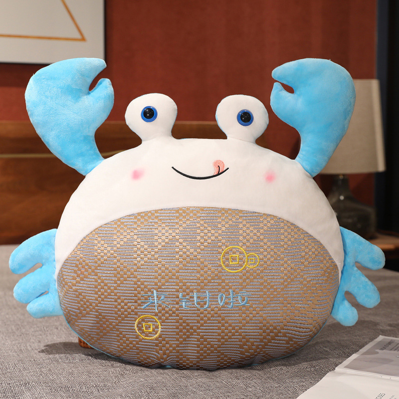 Soft Colorful Crab Stuffed Animals Toys Cute Crab Plush Toy