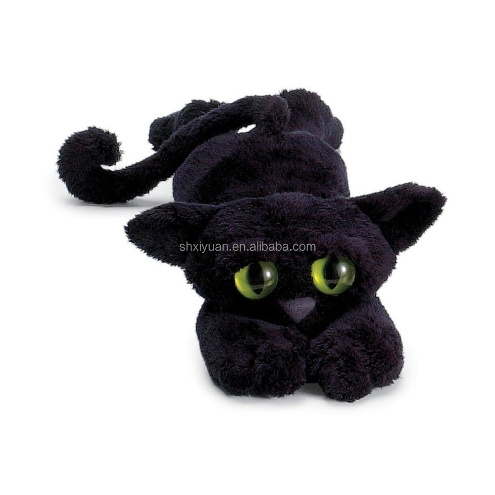 Wholesale customized stuffed animal plush big eyes cat toys