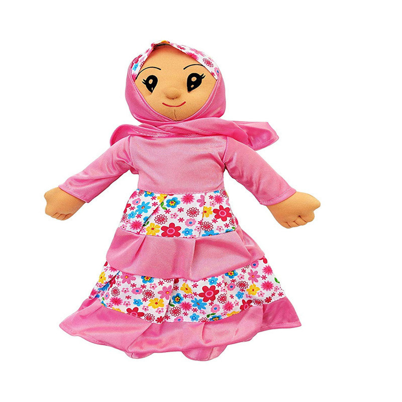 China wholesale and customized stuffed plush lovely doll islamic toys