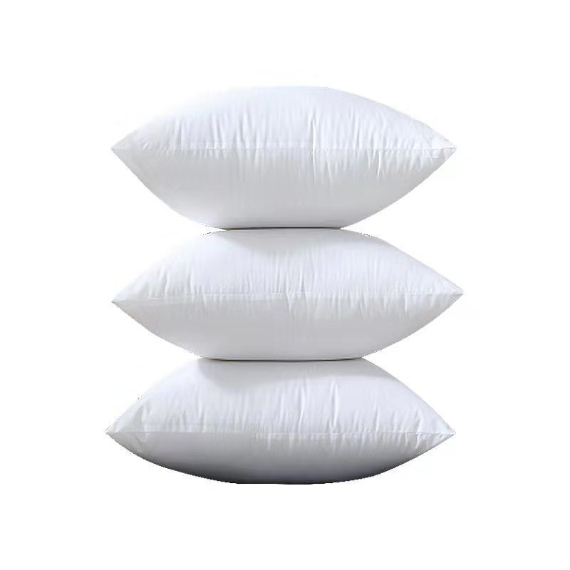 45x45cm White Soft PP Cotton Polyester Fiber Home Hotel bed decoration cushion inner Pillow Insert