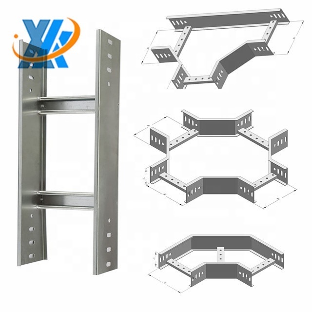 Hot Selling Wholesale stainless steel Aluminum electrical Perforated telecom Cable Tray ladder