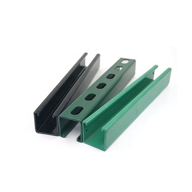 manufacture slotted c profile/steel strut channel/C-shaped steel channel