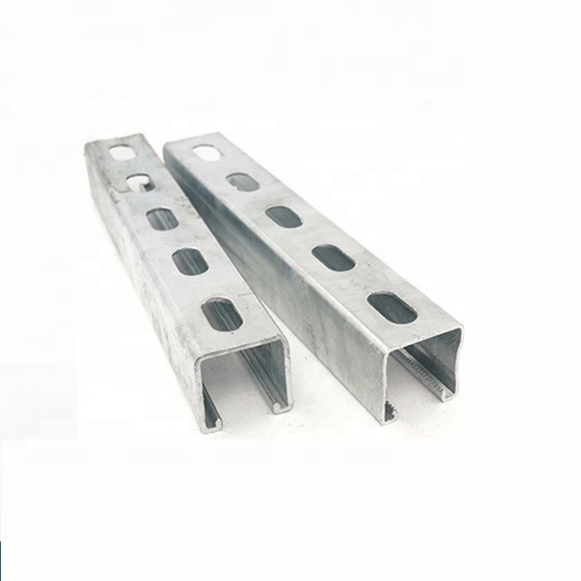 manufacture slotted c profile/steel strut channel/C-shaped steel channel