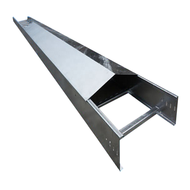 High Quality Customized galvanized steel telecom marine steel ladder rack cable tray channel ladder