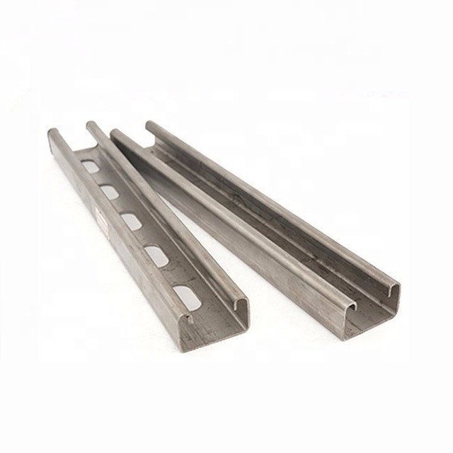 manufacture slotted c profile/steel strut channel/C-shaped steel channel