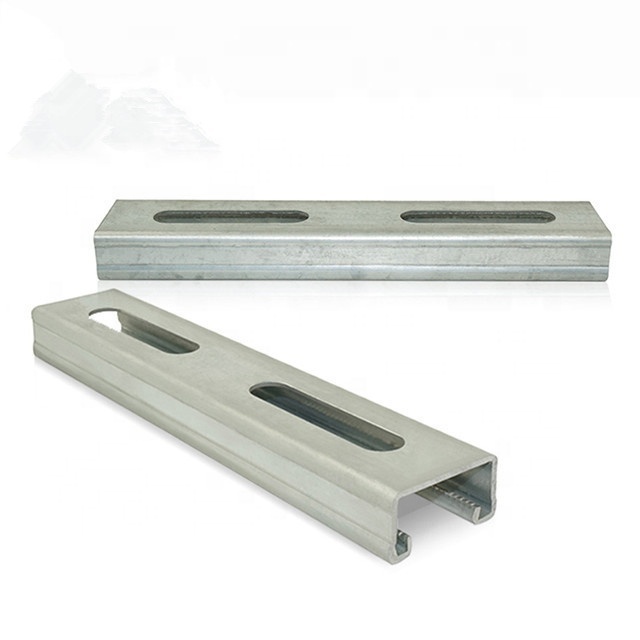 manufacture slotted c profile/steel strut channel/C-shaped steel channel