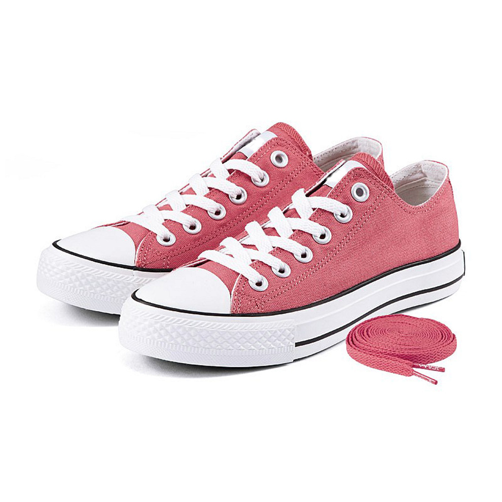 Wholesale custom design blank casual sneakers plain canvas shoes women