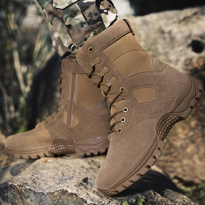 Hot Selling Outdoor Warm Tactical Boots Desert Jungle Training Shoes High Quality Climbing Tactical Boots