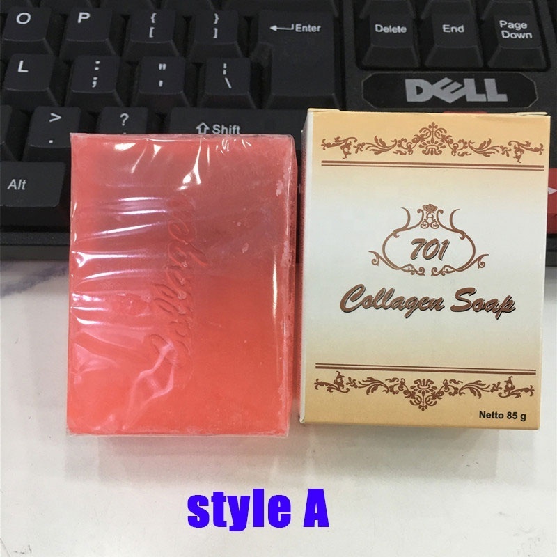 Dark Black Skin Lightening Soap Collagen Whitening Soap Plus Vit C & E Glycerin Face Body Skin Bleaching Soap