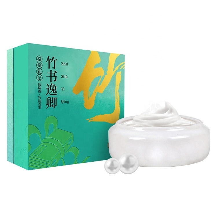 Oem Odm Factory Private Label Whitening moisturize Pearl Face Cream