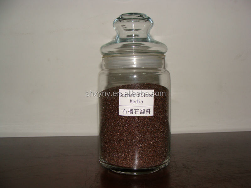 sand blasting almandine garnet sand grit 60 mesh garnet abrasive