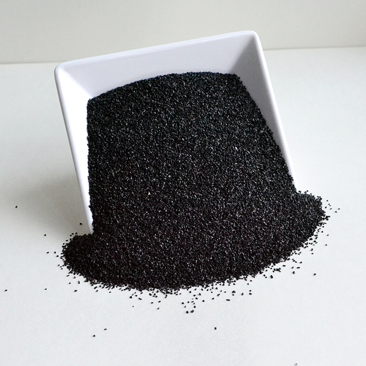 Black Abrasive Media Corundum Powder Sand Blaster Black Fused Aluminum Oxide Price