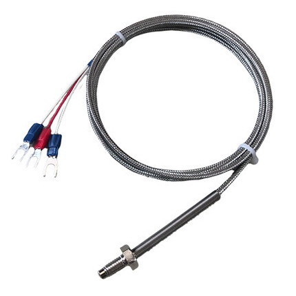 M6 M8 High Temperature Industrial Thermocouple Sensor 2 Wire 3 Wire Screw Temperature Sensor