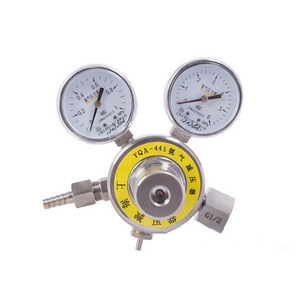 Stainless Steel Refrigeration Pressure Gauge Liquid Oil Gas Filled Pressure Regulator Gauge