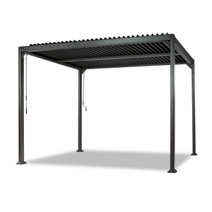 X-KPR gazebo aluminium waterproof feature garden bioclimatic pergola louvered pergola