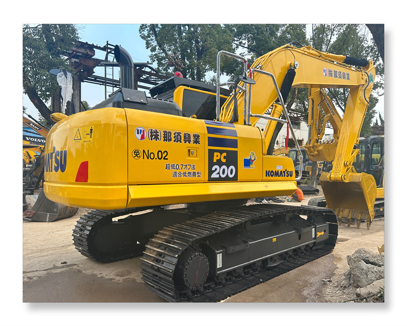 Low Price Sale Komatsu PC200 PC 200 Excavator Japan Komatsu PC200-8 PC200-7 Used 20ton Hydraulic Excavators Machine