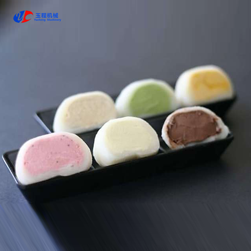 Chinese manufacturer customized industrial making ice cream mochi machine for sale