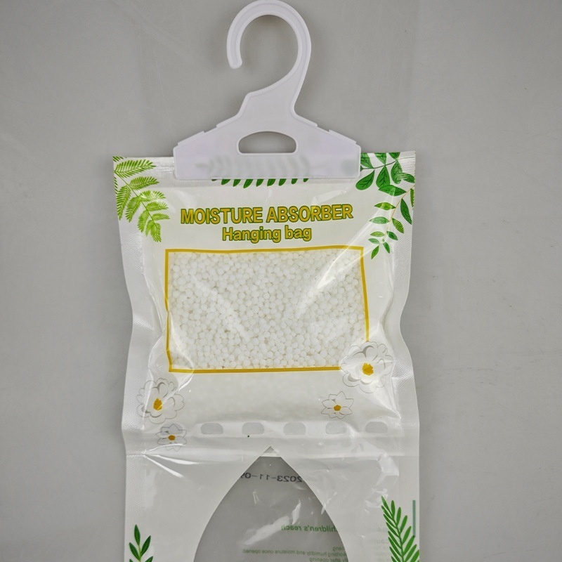 large 500ml Indoor closet dehumidifier bag moisture absorber odor eliminator hanging bags